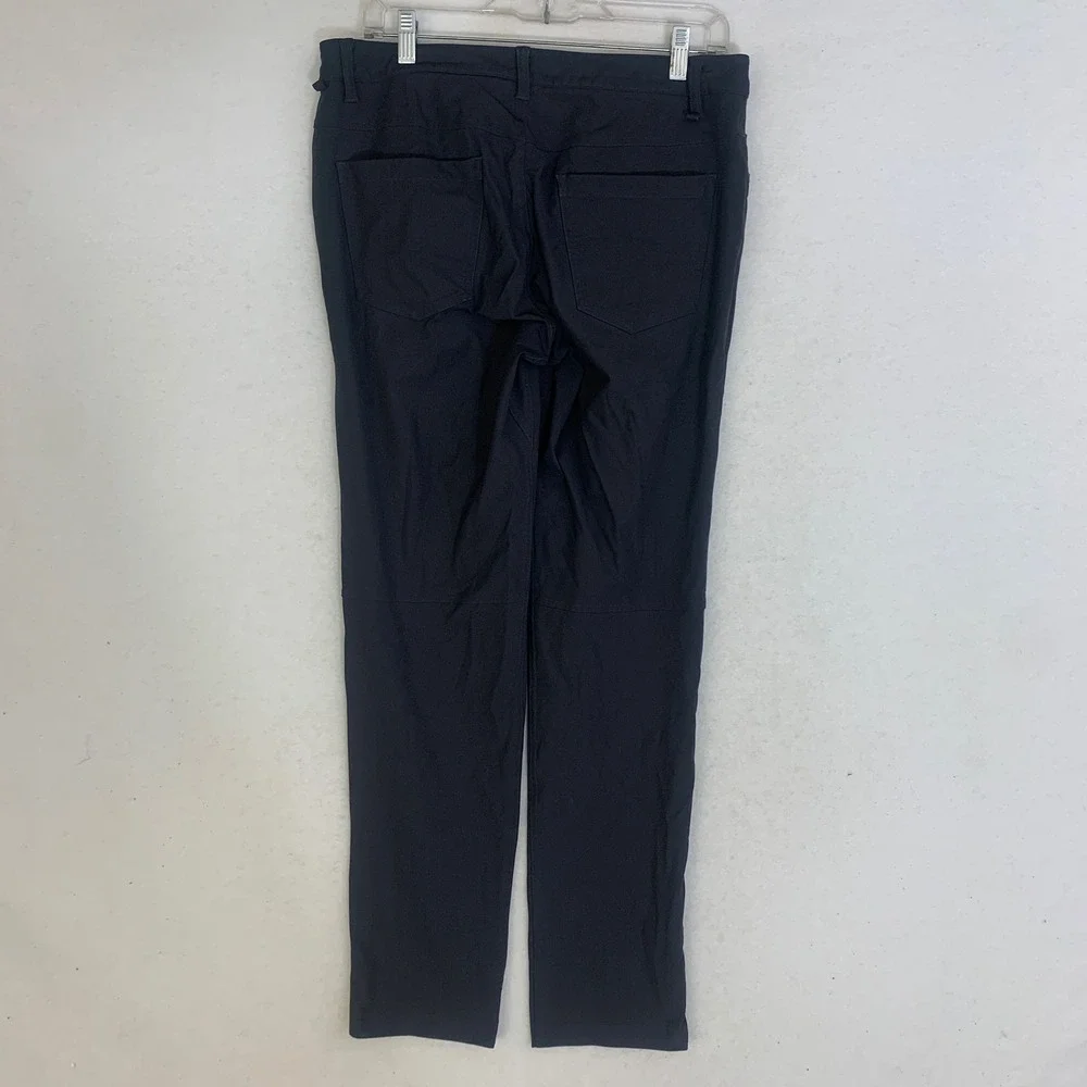 Lululemon ABC‎ Pant Slim Men 31 Black Warpstreme Performance Athleisure